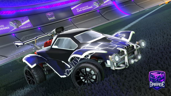 A Rocket League car design from Mti________endrit