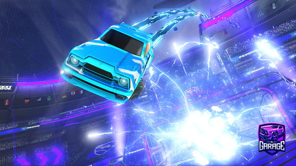 A Rocket League car design from Slidbracelet