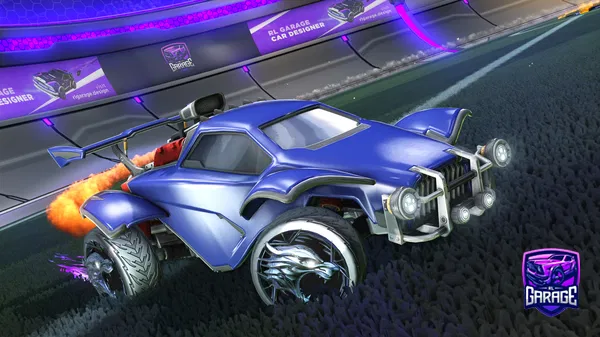A Rocket League car design from aceerx