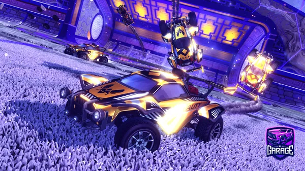 A Rocket League car design from Luzuli