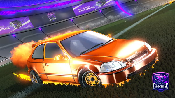 A Rocket League car design from SpaceCedatSB