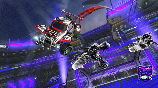 A Rocket League car design from FaZe-Jr-Flickz