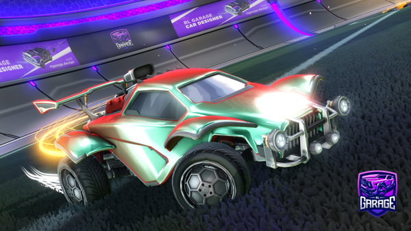 A Rocket League car design from User382778299473727
