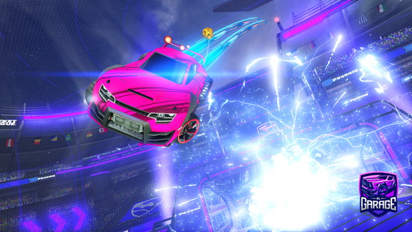 A Rocket League car design from amadead