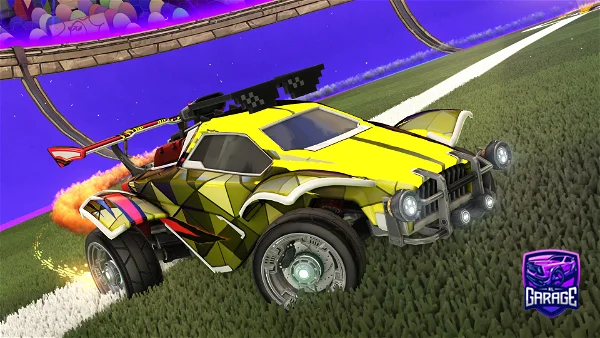 A Rocket League car design from Colberry