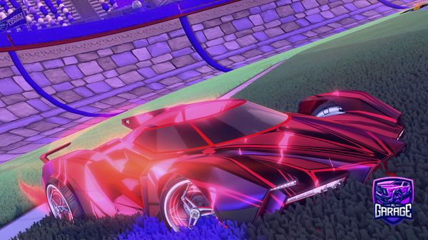 A Rocket League car design from DarkWolf_Justin7