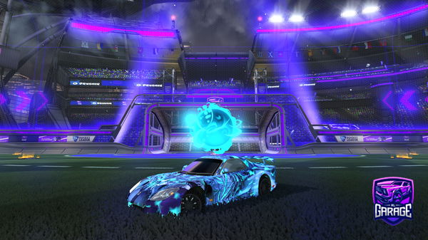 A Rocket League car design from Pauleli