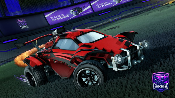 A Rocket League car design from makarlegend