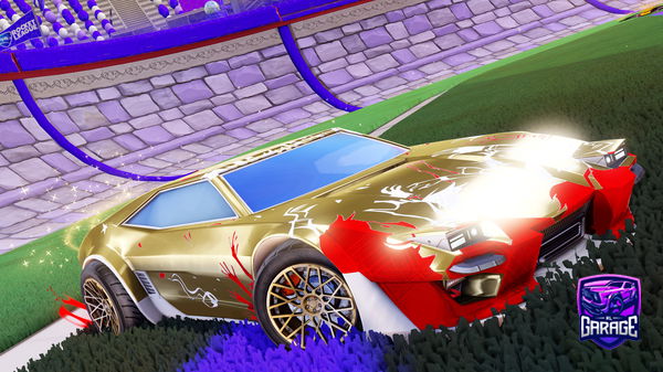 A Rocket League car design from Lsmey