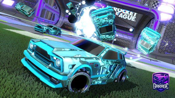 A Rocket League car design from Muda5871