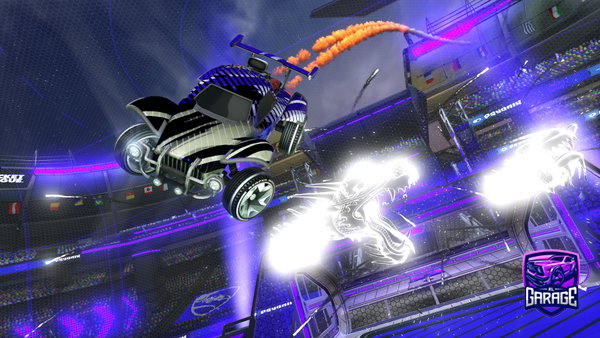 A Rocket League car design from Sway869