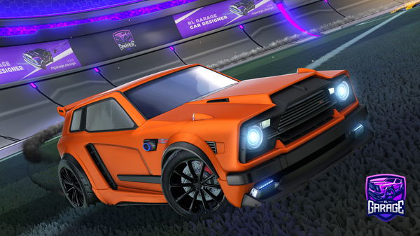 A Rocket League car design from BtoXXX