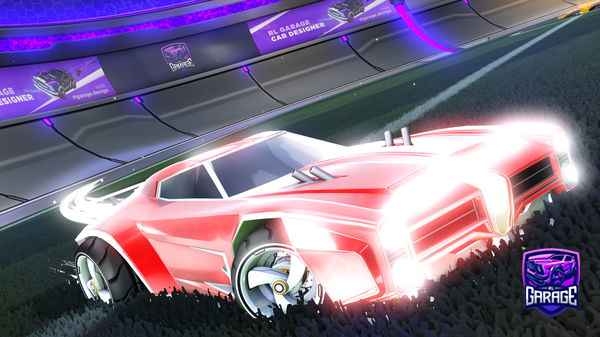 A Rocket League car design from MRBusterino