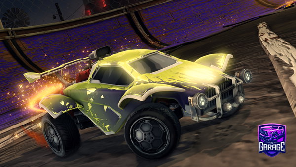 A Rocket League car design from fwmeat