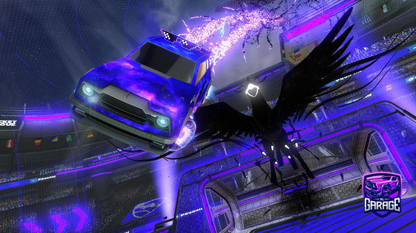 A Rocket League car design from ItzSquishy