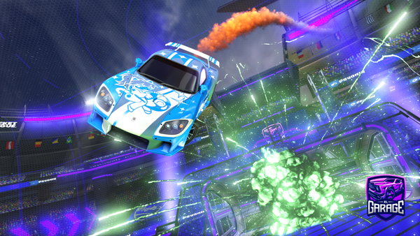 A Rocket League car design from JAVIERIP908
