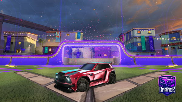 A Rocket League car design from Letsgo12