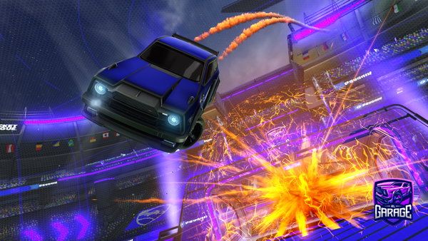 A Rocket League car design from riosdoggin