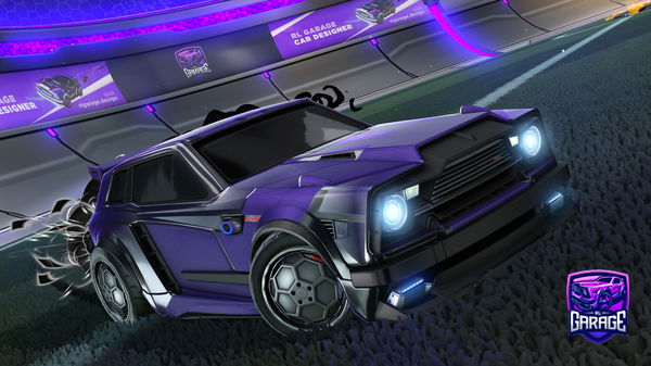 A Rocket League car design from bandanaman