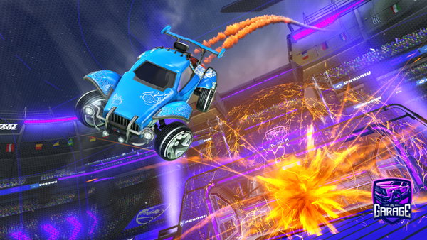 A Rocket League car design from bennnnnnneenenen