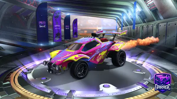 A Rocket League car design from Yalikejazz263