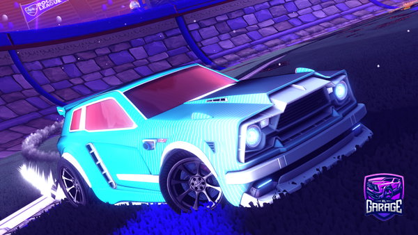A Rocket League car design from TP123