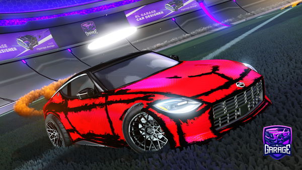 A Rocket League car design from Veme