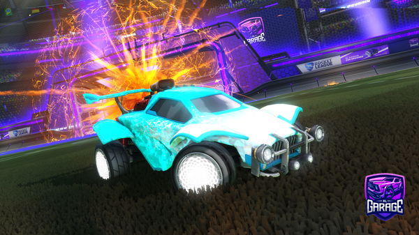 A Rocket League car design from Zoroark63