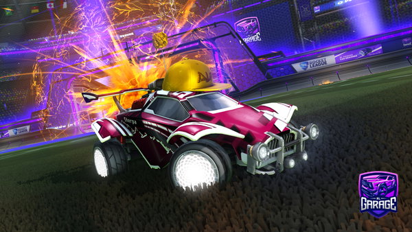 A Rocket League car design from maxxzx