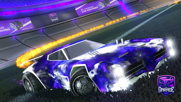 A Rocket League car design from Lewis195