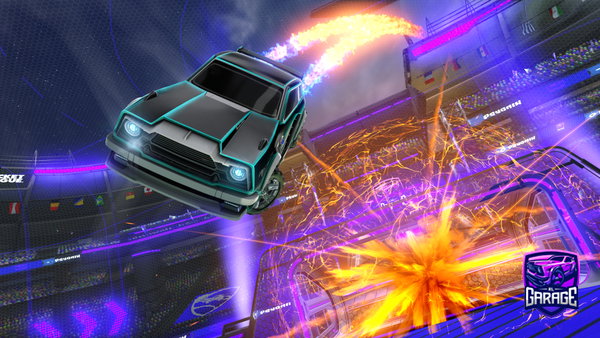 A Rocket League car design from SKILLER2013N