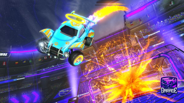 A Rocket League car design from LunchBoxDET