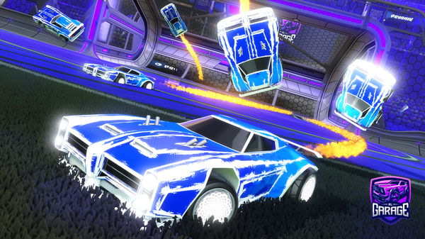 A Rocket League car design from BL19KEH