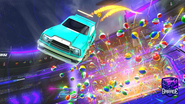 A Rocket League car design from tiogaf