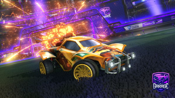 A Rocket League car design from AverageKiddo_rl