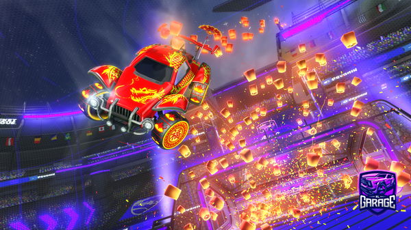 A Rocket League car design from Bright_Vision