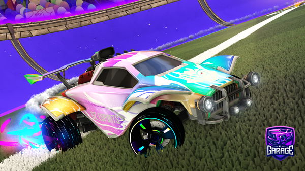 A Rocket League car design from nlgraves