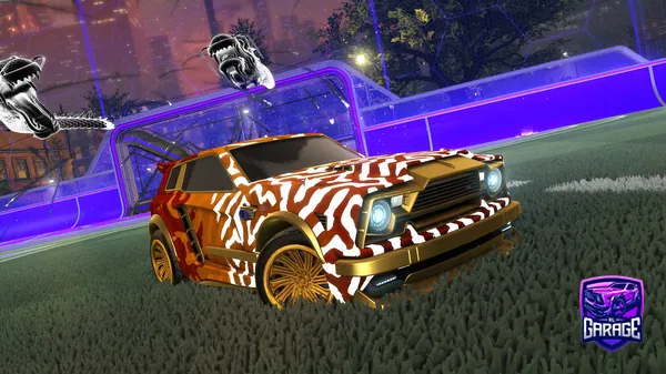 A Rocket League car design from Heatseeker67