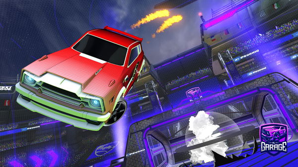 A Rocket League car design from Rickertt_013