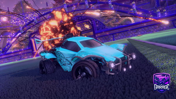 A Rocket League car design from NqtG