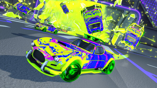 A Rocket League car design from Heckkerr1