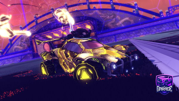 A Rocket League car design from chuster888