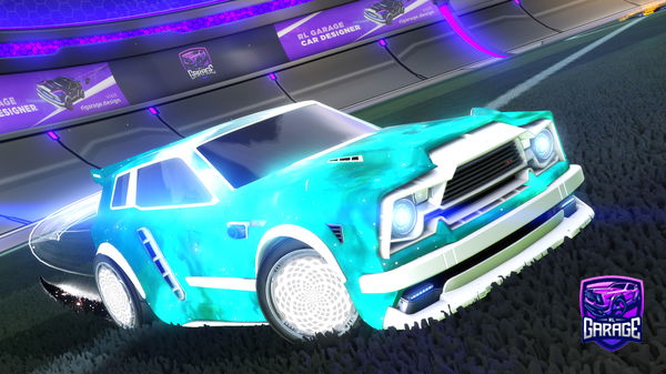 A Rocket League car design from OnajlikizHR