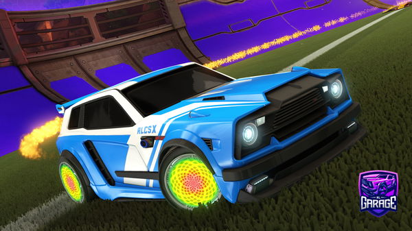 A Rocket League car design from JoshyRL09