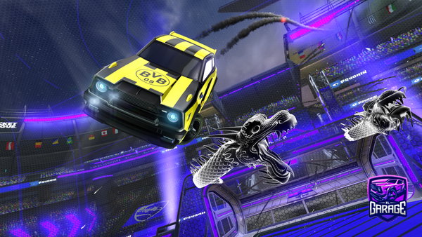 A Rocket League car design from kGNinjaZ