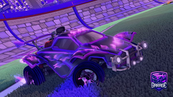 A Rocket League car design from SmashingRhino22