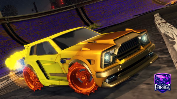 A Rocket League car design from Kraeusop_32