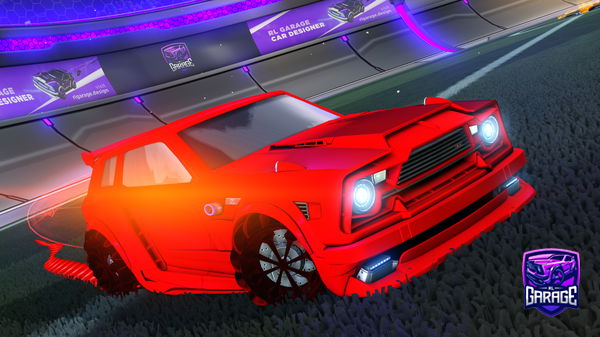 A Rocket League car design from diamondlapis