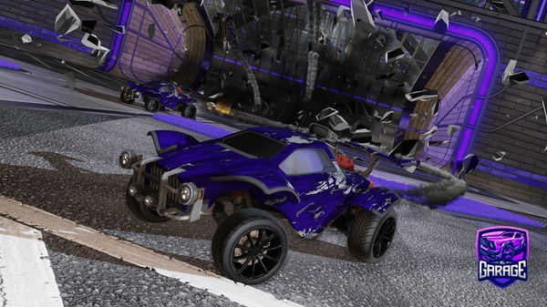 A Rocket League car design from YaelingeFR