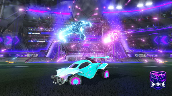 A Rocket League car design from Lommamark